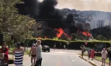 URGENTE - Incêndio Atinge Depedências do Rio Quente Resorts