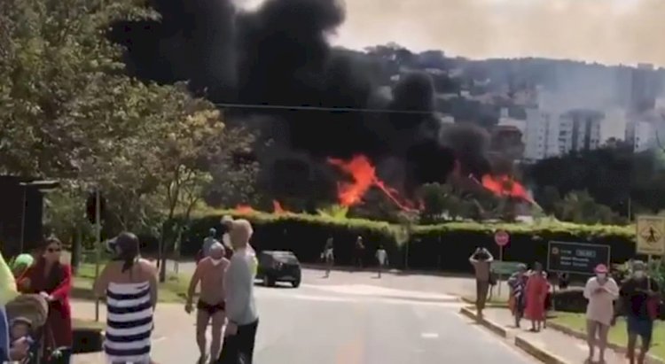 URGENTE - Incêndio Atinge Depedências do Rio Quente Resorts