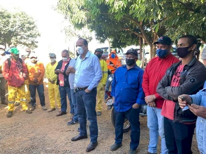Prefeito anuncia novo Secretário de Ação Urbana de Caldas Novas e ouve reivindicações de trabalhadores