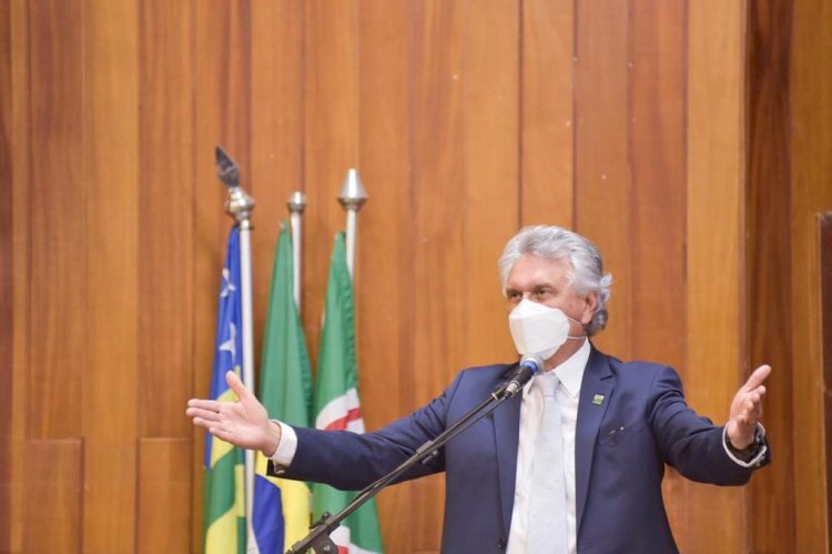 Caiado anuncia espaço exclusivo para vereadores, no Palácio Pedro Ludovico Teixeira