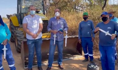 Demae realiza extensão da rede de Água e Esgoto em Caldas Novas