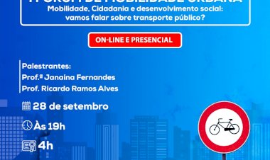 I Fórum de Mobilidade Urbana da Faculdade Integra de Caldas Novas