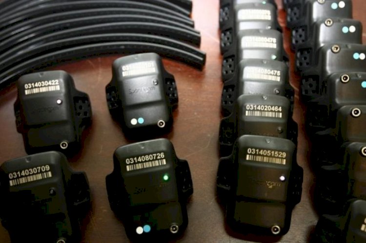 Caiado sanciona lei que prevê cobrança para uso de tornozeleiras eletrônicas, em Goiás