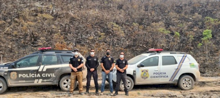 PCGO conclui inquéritos e indicia quatro pessoas por incêndios na Chapada dos Veadeiros - GO
