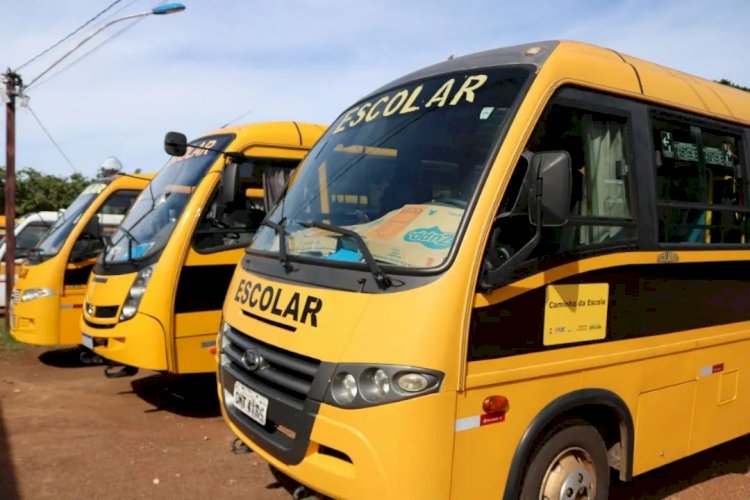 Transporte escolar é preparado para início das aulas em Caldas Novas