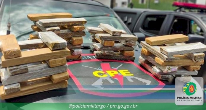 Suspeito de tráfico de drogas é preso em Caldas Novas-GO