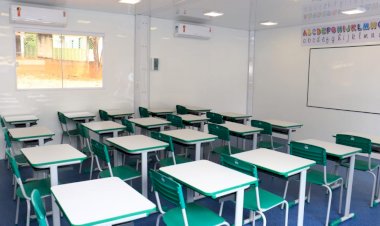 Caldas Novas inaugura 7 salas modulares para atender alta demanda de alunos das Escolas do Município