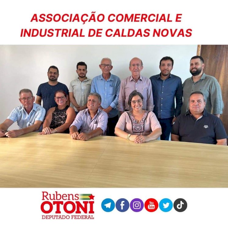 Deputado Federal Rubens Otoni mobiliza apoiadores em Caldas Novas e Morrinhos
