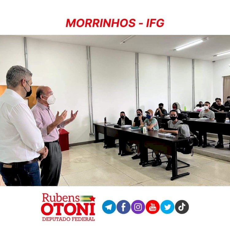 Deputado Federal Rubens Otoni mobiliza apoiadores em Caldas Novas e Morrinhos
