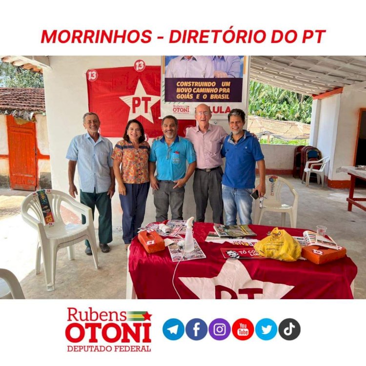 Deputado Federal Rubens Otoni mobiliza apoiadores em Caldas Novas e Morrinhos