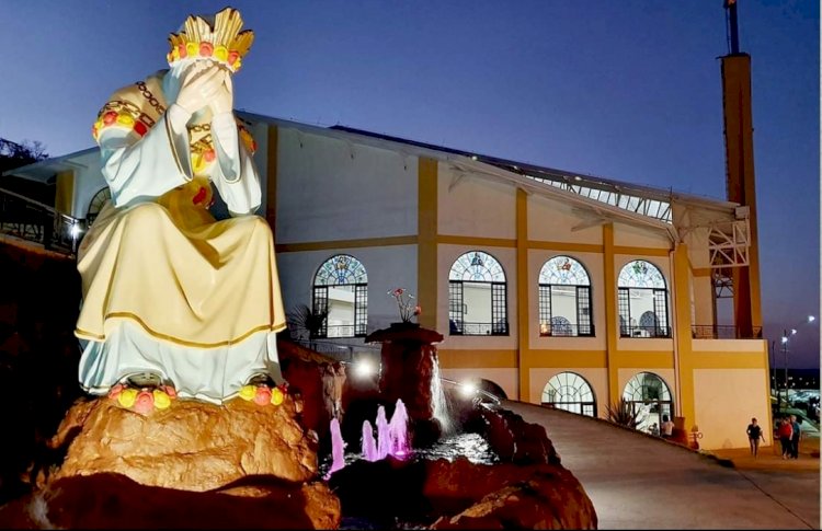 Veja a Programação religiosa do Santuário de Nossa Senhora da Salete que antecedem a Páscoa, em Caldas Novas