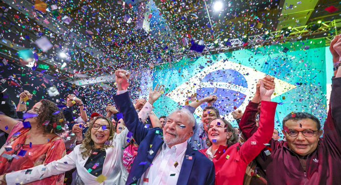 Lula pede união e fala em 'defesa da soberania' ao lançar chapa com Alckmin