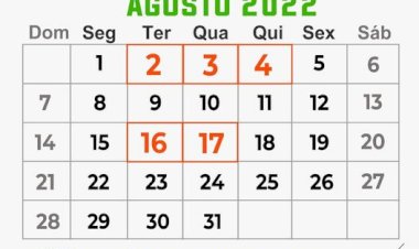 Câmara Municipal divulga Calendário das Sessões do mês de Agosto