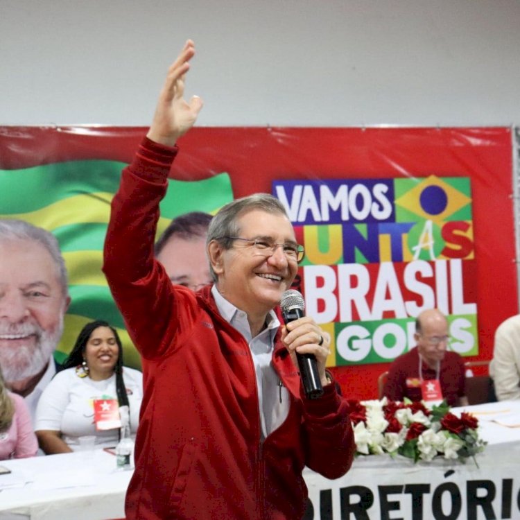 Encontro Estadual do PT homologa a candidatura de Wolmir Amado como candidato a Governador de Goiás