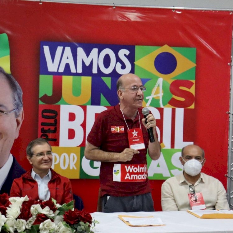 Encontro Estadual do PT homologa a candidatura de Wolmir Amado como candidato a Governador de Goiás