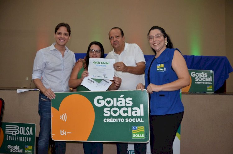 Goiás Social distribui R$ 507 mil em benefícios em Caldas Novas