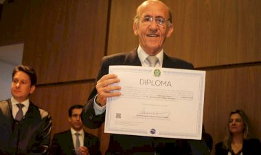 Rubens Otoni é diplomado pelo TRE, para exercer seu 6º mandato, Deputado com maior número de mandato entre os  eleitos