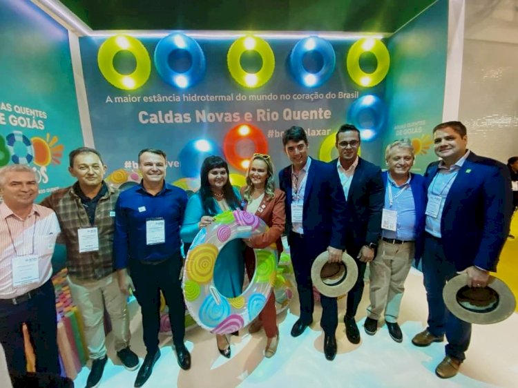 Feira de Turismo: Caldas Novas está participando da WTM Latin America, em São Paulo