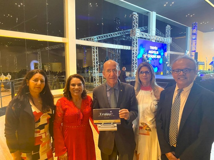 Troféu Anápolis Destaque 2023: Rubens Otoni é escolhido como Melhor Deputado Federal