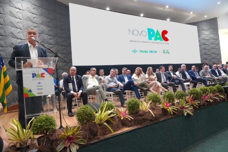 Alego sedia lançamento do Novo PAC, que prevê R$ 98 bi para Goiás