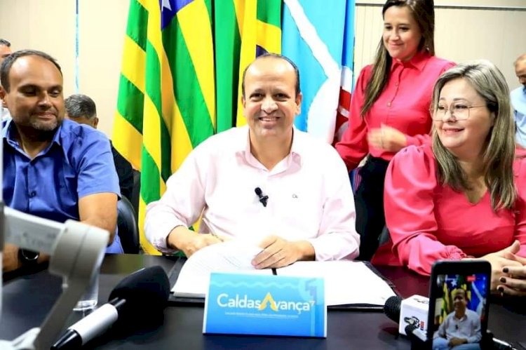 Caldas Novas anuncia programa de repavimentação asfáltica, através da liberação de recursos da CAIXA obtidos no atual governo