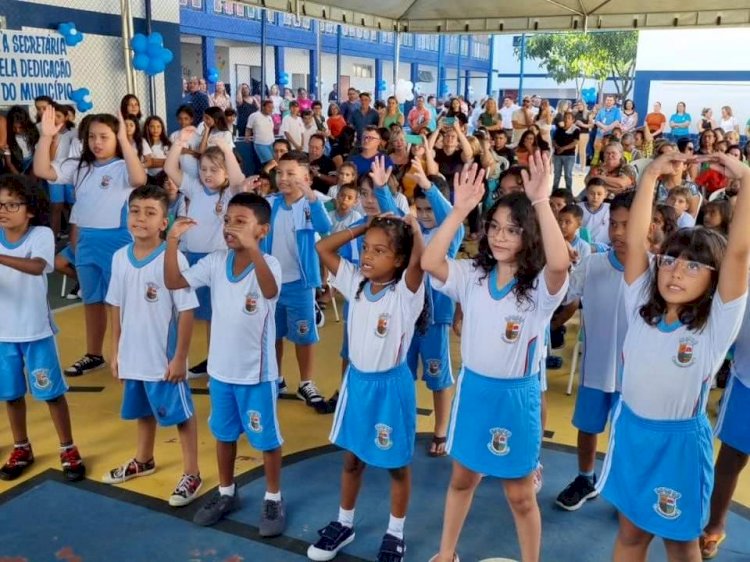 Prefeitura de Caldas Novas inaugura a Escola Municipal Inah da Cruz Vieira Guimarães