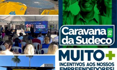 Caldas Novas recebe a Caravana da SUDECO