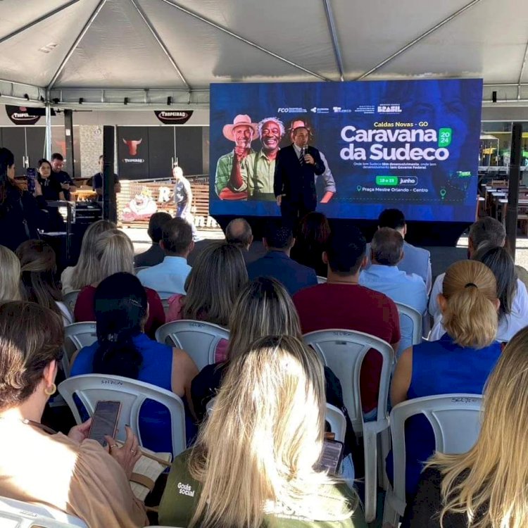 Caldas Novas recebe a Caravana da SUDECO
