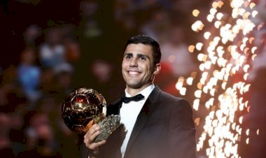 Bola de Ouro 2024: Rodri é eleito o melhor jogador do mundo, e Vini Jr. é segundo