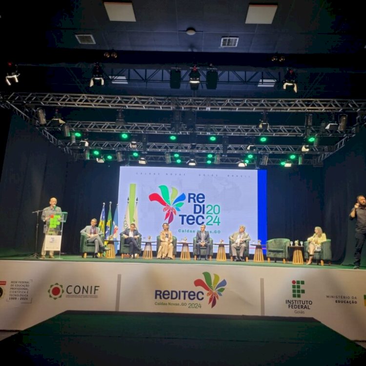 Deputado Federal Rubens Otoni é convidado especial na 48ª Reunião Anual dos Dirigentes das Instituições de Educação Profissional e Tecnológica, que acontece em Caldas Novas