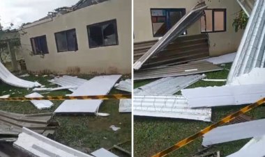 Teto de escola desaba e deixa professores e estudantes feridos em Senador Canedo