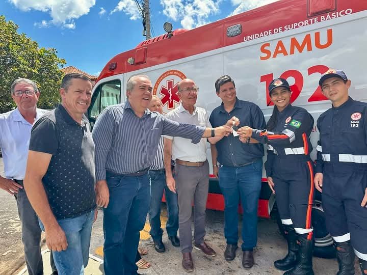 Deputado Federal Rubens Otoni realiza entrega de novas ambulâncias do SAMU às cidades de Corumbaíba, Morrinhos e Piracanjuba