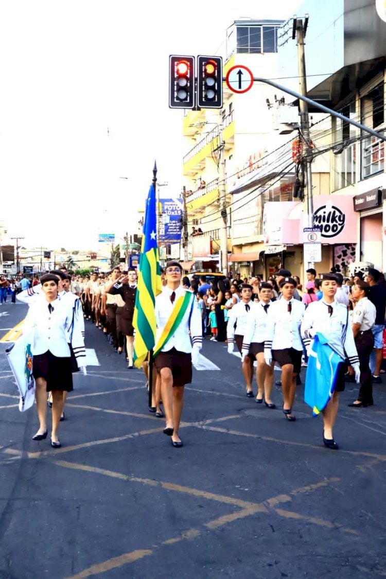 Caldas Novas celebra Independência com tradicional Desfile Cívico Militar