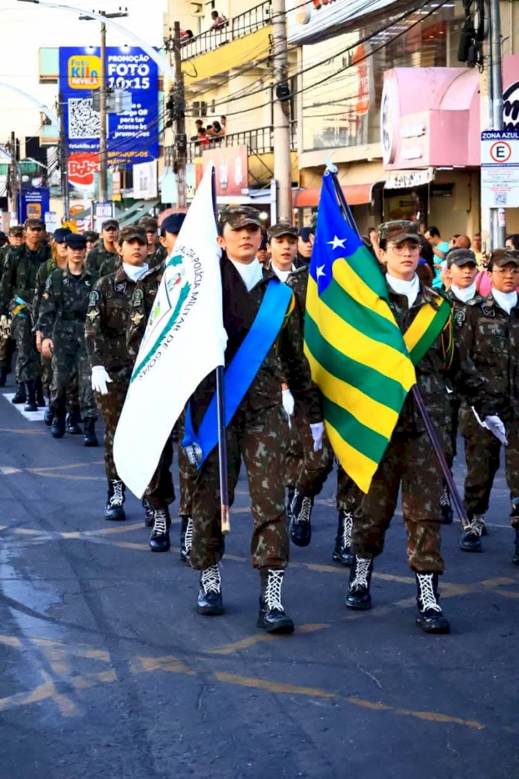Caldas Novas celebra Independência com tradicional Desfile Cívico Militar