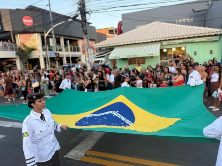 Caldas Novas celebra Independência com tradicional Desfile Cívico Militar