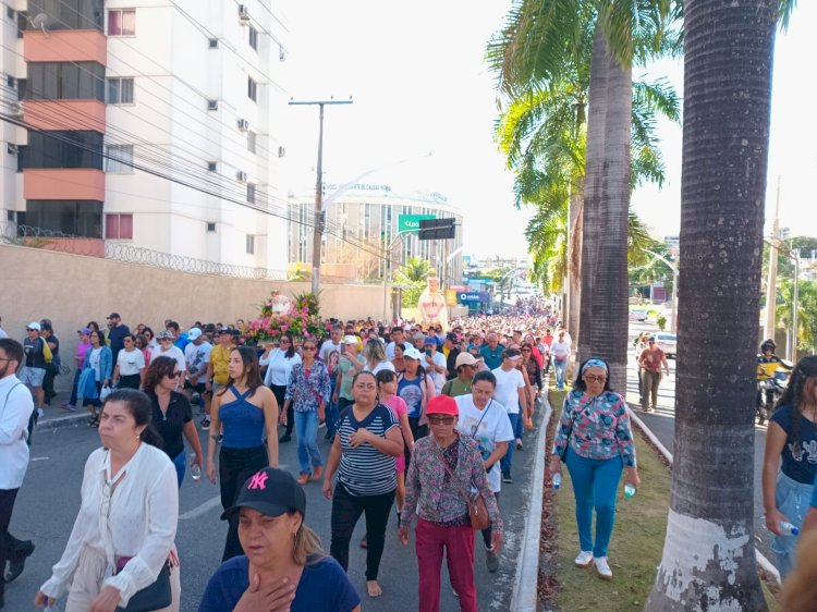 Com fé e união, fiéis celebram a 22ª Romaria em honra a Nossa Senhora da Salette, em Caldas Novas